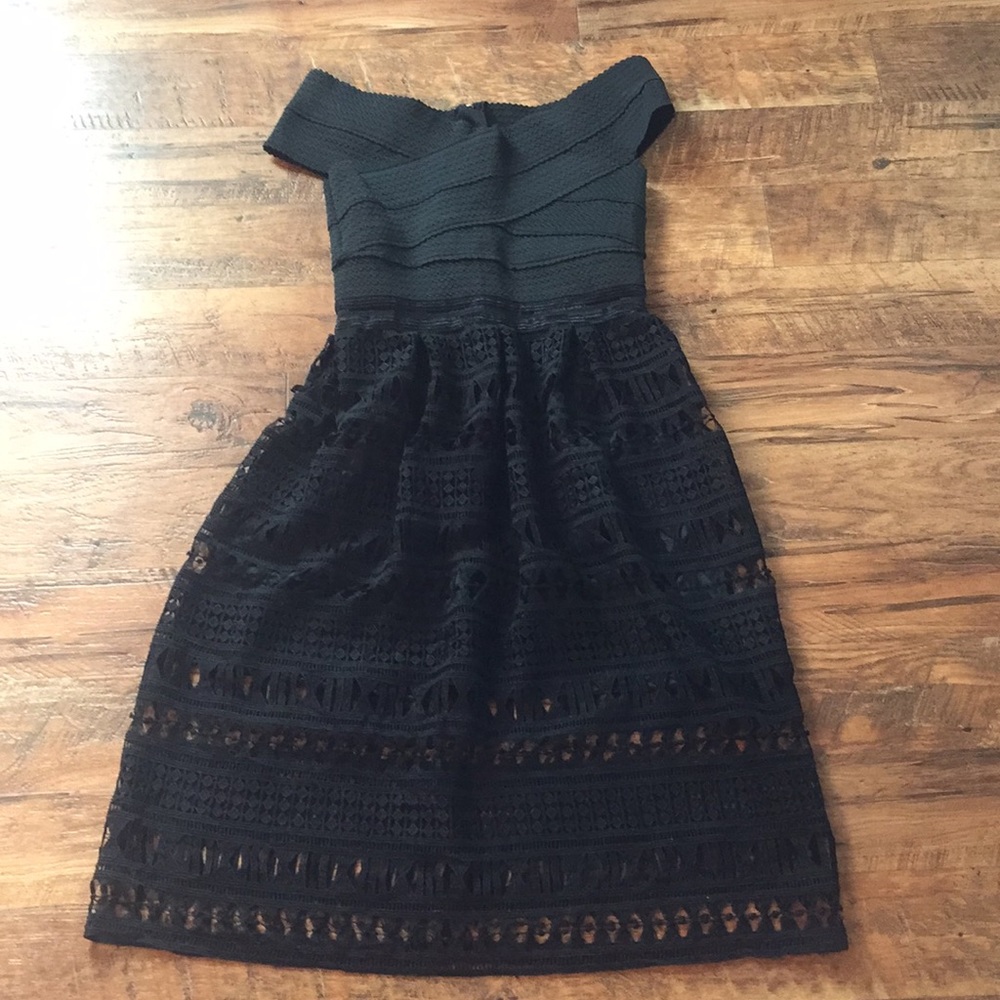 Thai designer black dress